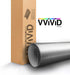 VVIVID XPO Silver Brushed Steel 5 Feet x 1 Foot Car Wrap Vinyl Roll with Air Release Technology...