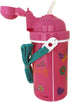 GRANSHOP Disney Classic Minnie Carrying Strap One Touch Water Bottles with Reusable Built in Straw - Safe Approved BPA Free, Easy to Clean (Minnie...