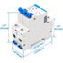 Baomain Low-Voltage Mini Circuit Breaker NXB-63(DZ47-63) C16 16A 2 Pole 400V DIN Rail Mount White...