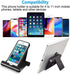 2 Pack Cell Phone Stand for Desk, Foldable Cell Phone Holder Mobile Stand Phone Dock, Adjustable Tablet Stand Holder Compatible with iPhone 12 iPh...