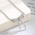 Rhinestone Bow Necklace for Women, Tiny Dainty 14K Gold Plated Bowknot Pendant Choker Necklace Makes A Cute Bow Jewelry Gift for Women Girls...