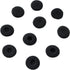 Black Soft Foam Earbud Earpad Replacement Sponge Covers for Walkie Talkie Earpiece & Stereo Headsets?Diameter 18MM,10Pcs?...