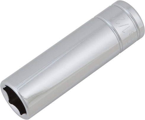Performance Tool W38316 6-Point Socket, 3/8-Inch Drive, 1/2...