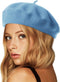Wheebo Wool Beret Hat,Solid Color French Style Winter Warm Cap for Women Girls Lady...