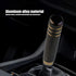1 PC Polished Aluminum Car Gear Stick Lever Shift Knob, 7" Car Gear Long Handle Weighted Shifter Knob with 3 Threaded Adapters Fit Most Automatic ...