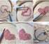 Punch Needle Embroidery DIY Strawberry Cross Stitch Hoop Craft Kits Handcraft Embroidery A, YSM-PD-75......