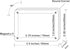 3" Dual Sided Clear Acrylic Refrigerator Magnetic Photo Frame, Frameless Display Compatible with Fujifilm Mini 9 8 8+ 2x3 Photo...