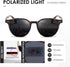 kimorn Sunglasses Womens and Men Polarized Retro Trendy Sun Glasses Vintage Round Frame K1515...