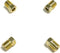 The Stop Shop Inverted Flare Steel Metric 10x1mm Brake Line Fittings For 3/16 Inch Tubing (Pack of 4)...