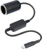 USB C Male to Cigarette,12V /18W, USB C to Cigarette, USB Type C to CigaretteLighter Socket Adapter Power Cable for Radar Detector, Dash Cam, GPS,...