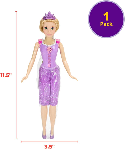 DecoPac Disney Princess Doll Signature Cake DecoSet Cake Topper, Plastic, Rapunzel, 11"...