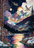 AIBOERL Diamond Art Kits for Adults,Landscape 5D Diamond Painting Kits for Adults,Diamond Painting Diamond Art with Round Full Drill Diamond Dots ...