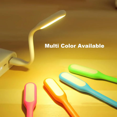 Mini USB Light, Portable Book Reading Lamp with 6 LEDs Protect Eyesight, USB Powered for Power Bank Computer Laptop Flexible Bendable Night Light-...