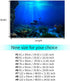 FILFEEL Aquarium Background Fish Decorations Pictures 3D Effect PVC Adhesive Poster Underwater World Backdrop Decoration Paper Cling Decals Sticke...