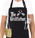 Grill Aprons for Men Dad - The Grill father Apron - Funny Chef Cooking Grilling BBQ Apron with 2 Pockets - Birthday Fathers Day Christmas Gifts fo...