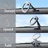Fits MagSafe Car Mount for Universal Dashboard & Tesla Screen Zinc Alloy Foldable Hands-Free iPhone Car Mount Super Stable Car Mount for iPhone 15...