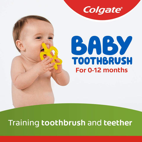 Colgate Baby Toothbrush and Teether, Bpa Free, 2 Count...