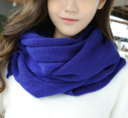 Wander Agio Women's Warm Scarves Long Shawl Winter Warm Large Scarf Pure Color...