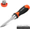 ValueMax 13-in-1 Multi-bit Ratcheting Screwdriver Set Tool All in One, Portable Multi-purpose Ratchet Screw-driver, Slotted/Philips/Torx/Square...