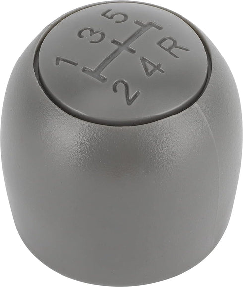 Acouto Shift Knob and Gear Shift Boot,5 Speed Gear Shift Knob with Dustproof Boot Collars for Fiat Panda 500 500C...