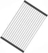 Stainless Steel Roll Up Dish Rack Over The Sink Roll Out Dish Drying Rack for Kitchen Dishes,Cups...