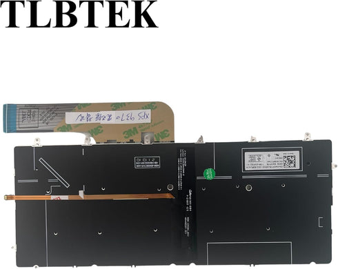 TLBTEK Backlight Keyboard Replacement Compatible with Dell XPS 13 9317 9305 9370 P82G 9380 Series Laptop...