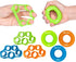 Hand Grip Strengthener, Finger Exerciser, Grip Strength Trainer (6 PCS),New Material,Forearm Grip Workout, Finger Stretcher, Relieve Wrist Pain, C...