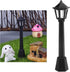 20 Pcs Mini Street Post Lights Model Railway Train Post Lamps for DIY Dollhouse Micro Landscape Fairy Garden Accessories...