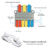 Robust Lever Wire Kit: Quick Connect Electrical Splicing, Compact Conductor 28-12 AWG for Reliable Inline Circuits (LT-636, 10)...