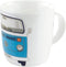 BRISA VW Collection - Volkswagen Large Ceramic Coffee-Tea-Cappuccino Mug Cup in T2 Bus Campervan Design (370 ml/12.5 fl oz) (Blue)...