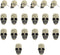 Ackron Skull Push Pins, Decorative Creative Thumbtack, Office Tacks for Bulletin Board, Cork Boards, Map, Photo, Wall Fixed, Picture, Paper, Memo,...