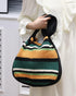 ENBEI Women's Shoulder Handbags Crocheted Bags Large knit bag Tote bag aesthetic for school cute Tote bags Beach Bag Tote...