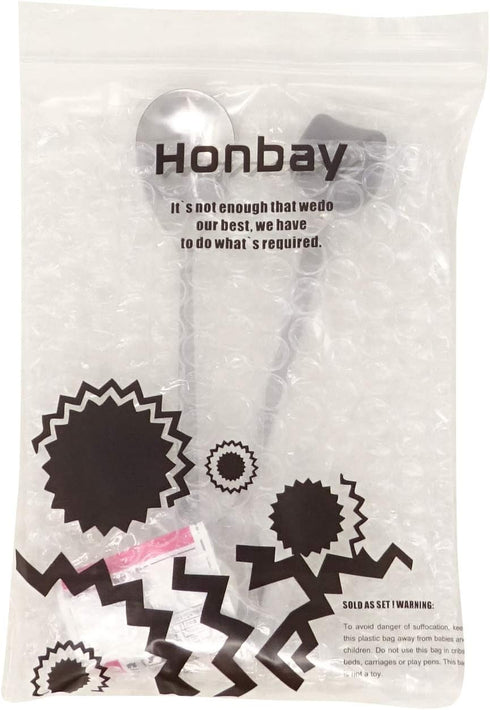 Honbay 2PCS Cute Cat Spoon Stainless Steel Tea Spoon Coffee Spoon Sugar Spoon for Cat Mug, Black and White...