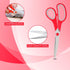 3 Pack Scissors 8" Craft Scissors All Purpose, Heavy Duty Sharp Blade Shears Sewing Scissor for Office, Fabric and School Supplies Left - Right Ha...