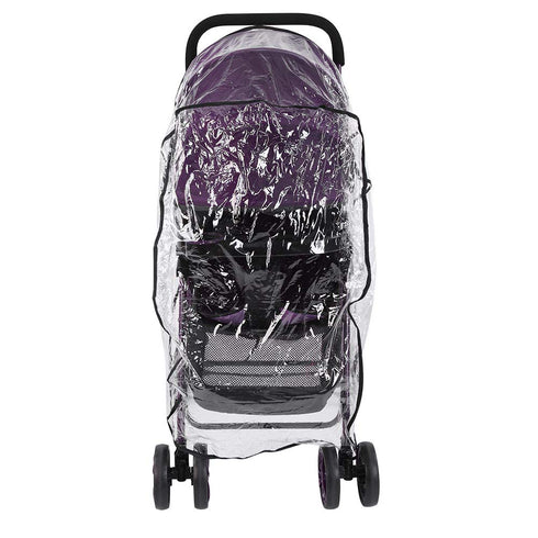 Baby Stroller Rain Cover, Transparent Weather Pushchair Protection Raincover Universal Waterproof Windproof for Pushchair Pram...
