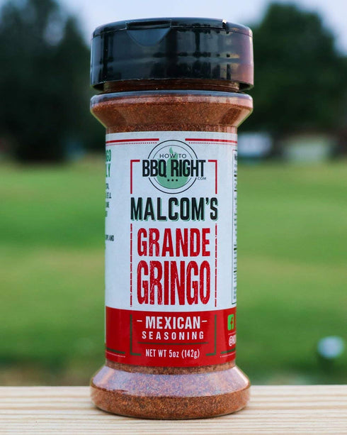 Malcom's Seasoning Grande Gringo | Spicy Mexican Seasoning for BBQ, Grill, Tacos, Dips, Even Margaritas | 11 Ounces...