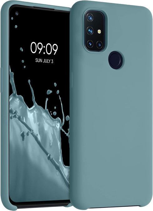 kwmobile Case Compatible with OnePlus Nord N10 5G Case - TPU Silicone Phone Cover with Soft Finish - Arctic Night...