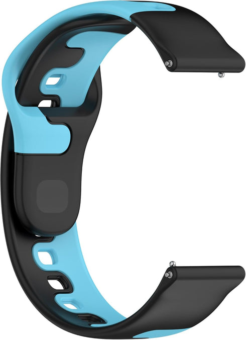 6 Pack Straps Compatible with iTouch Air 3 40mm/iTouch Air 4 41mm/Sport 3 45mm Sport Smartwatch Bands Replacement Silicone Watch Strap Quick Relea...