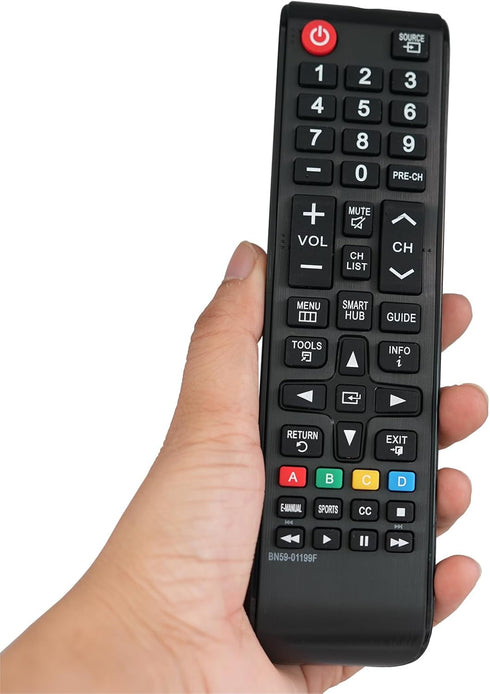 BN59-01199F Universal Replaced Remote for Samsung LED LCD Smart TV UN32J4000 UN60J6200AF UN60J6200AFXZA UN60J620DAF UN60J620DAFXZA UN60JU6400F UN6...