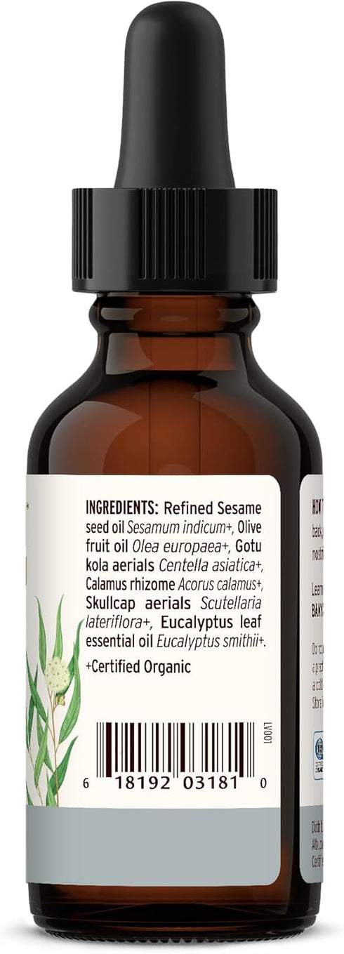 Banyan Botanicals Nasya Oil – Organic Herbal Nasal Drops for Clear Breathing – Ayurvedic Nasal Cleaner and Nose Moisturizer* – One Fluid Ounce – C...