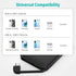 Small Portable Charger,20W Fast Charging Slim Power Bank Built in USB C Cable,Mini Lightweight Phone Battery Pack 6000mAh,USB C Ultra Thin Travel ...