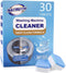 NATRUTH Washing Machine Cleaner Descaler 30 Pack Deep Cleaning Washer cleaner Tablets For HE Front Loader & Top Load Washer...
