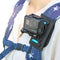 Backpack Shoulder Strap Mount Camera with Adjustable Shoulder Pad and 360 Degree Rotating Base Compatible with GoPro Hero 12 Black, Hero 11/9/8, D...