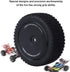 2Pcs RC Tire, 1:14 Scale RC Car Rear Tires Tire Replacement Tyre Upgrade Spare Parts RC Modification Accessory for Wltoys 144001 1/14 RC Car(Black...