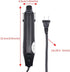 Heat Gun, Hot Air Gun Tools Shrink Gun with Stand For DIY Embossing And Drying Paint Multi-Purpose Electric Heating Nozzle 300W 110V (Black,Black)...
