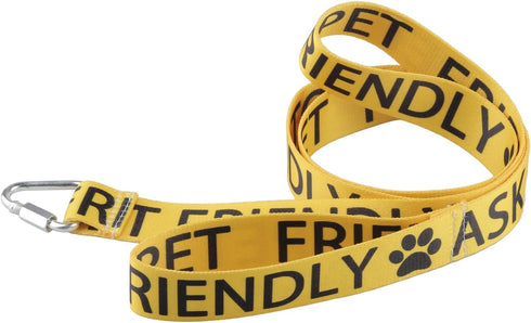 CENWA Friendly Ask to Pet Dog Lead Leash Friendly Dog Nervous Dog Lead Shy Rescue Dog Gift Nervous Shy Dog Gift (Friendly Ask to pet)...