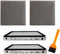 VideoPUP 2 Pack Exhaust HEPA Filters with Foam Filters, HEPA Media Filter Compatible with Kenmore EF-1 Compares to Model 86889, Compatible with Pa...