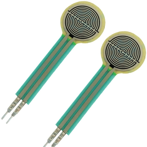 Force Sensing Resistor, Pressure Sensor, 20G-6KG Force Sensor, High Precise Flexible Force Gauge for Home Industry (2 Pack)...