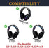 SOULWIT Professional Earpads Replacement for Logitech G733 G535 G335 Lightspeed Wireless Gaming Headset, Ear Pads Cushions with Comfort Noise Isol...
