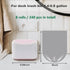 0.5 Gal Trash Bags Small 240 pcs Clear Strong Tiny Garbage Bags for Mini Desk Trash Can, Fit 0.4-0.8 Gal...